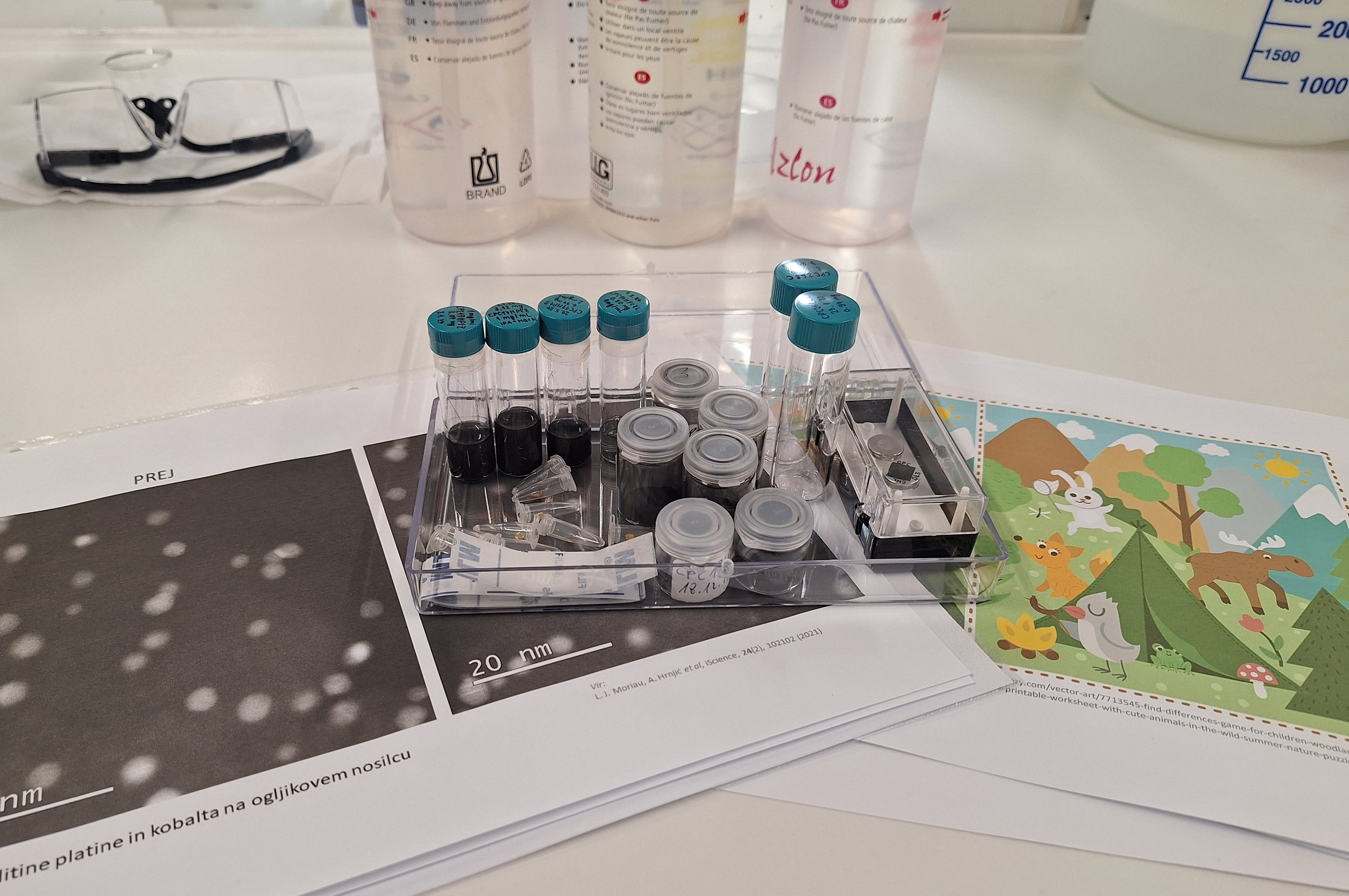 Resources for a workshop on materials and microscopy